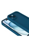iPhone 13 Kılıf Kamera Korumalı NVTH Ananas Kapak - Pembe Koyu
