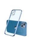 iPhone 13 Mini Uyumlu NVTH Mat Gbox Kılıf-Mavi