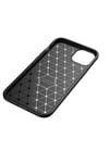 iPhone 13 Mini Uyumlu NVTH Negro Silikon Kılıf-Kahverengi