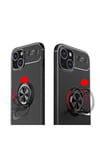 iPhone 13 Mini Uyumlu NVTH Ravel Silikon Kılıf-Siyah