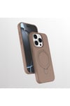 iPhone 13 Pro Max Kılıf M-safe Şarj Özellikli Standlı NVTH Samara Kapak - Desert Gold