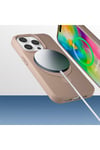 iPhone 13 Pro Max Kılıf M-safe Şarj Özellikli Standlı NVTH Samara Kapak - Desert Gold