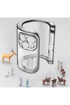 iPhone 13 Pro Max Uyumlu NVTH Mat Gbox Kılıf-Siyah