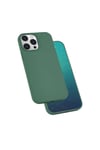 iPhone 13 Pro Max Uyumlu NVTH Silk Silikon-Koyu Yeşil