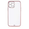 iPhone 13 Pro Max Uyumlu NVTH Voit Clear Kılıf-Pembe