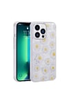 iPhone 13 Pro Max Uyumlu Simli Desenli Kamera Korumalı Parlak NVTH Popy Kılıf-PaNSM-ya