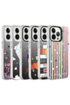 iPhone 13 Pro Uyumlu Desenli NVTH Silver Sert Kılıf-Mottolar