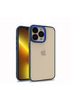 iPhone 13 Pro Uyumlu NVTH Flora Kılıf-Mavi