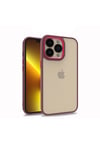 iPhone 13 Pro Uyumlu NVTH Flora Kılıf-Kırmızı
