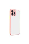 iPhone 13 Pro Uyumlu NVTH Hux Kılıf-Pembe