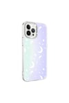iPhone 13 Pro Uyumlu NVTH M-Blue Desenli Kılıf-Moon No4