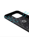 iPhone 13 Pro Uyumlu NVTH Ravel Silikon Kılıf-Kırmızı