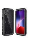 iPhone 13 Uyumlu NVTH 1-1 Su Geçirmez Kılıf-Siyah