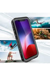 iPhone 13 Uyumlu NVTH 1-1 Su Geçirmez Kılıf-Siyah