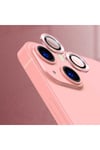 iPhone 13 Uyumlu NVTH CL-02 Kamera Koruyucu-Pembe