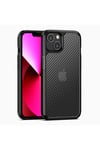 iPhone 13 Uyumlu NVTH İnoks Kılıf-Siyah