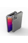 iPhone 13 Uyumlu NVTH Kamera Korumalı Nitro Anti Shock Silikon-Renksiz