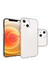 iPhone 13 Uyumlu NVTH Süper Silikon Kılıf-Renksiz