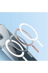 iPhone 13 Uyumlu NVTH Tacsafe Wireless Kılıf-Renksiz