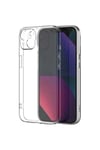 iPhone 13 Uyumlu Şeffaf Sert PC NVTH Vayt Kılıf-Renksiz