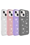 iPhone 14 Plus Uyumlu AiHTTgli Parlak Tasarımlı NVTH Snow Kılıf-Renksiz