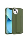 iPhone 14 Plus Uyumlu NVTH Qstand Kılıf-Koyu Yeşil