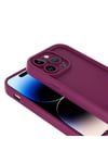 iPhone 14 Pro Max Kılıf Kamera Korumalı NVTH Ananas Kapak - Kahverengi