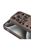 iPhone 14 Pro Max Kılıf Kamera Korumalı Baskılı Arka Yüzey NVTH Klas Kapak - Siyah