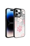 iPhone 14 Pro Max Uyumlu Aynalı Desenli Kamera Korumalı Parlak NVTH Mirror Kılıf-NSMi