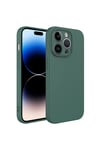 iPhone 14 Pro Max Uyumlu NVTH Kamera Korumalı Mara Lansman Kılıf-Koyu Yeşil