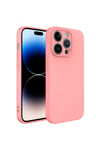 iPhone 14 Pro Max Uyumlu NVTH Kamera Korumalı Mara Lansman Kılıf-Pembe