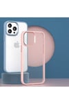 iPhone 14 Pro Max Uyumlu NVTH Krom Kılıf-Siyah