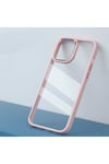 iPhone 14 Pro Max Uyumlu NVTH Krom Kılıf-Koyu Yeşil