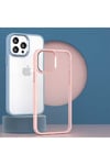 iPhone 14 Pro Uyumlu NVTH Krom Kılıf-Lacivert