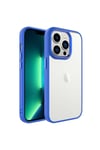 iPhone 14 Pro Uyumlu NVTH Krom Kılıf-Lacivert