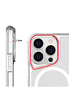 iPhone 14 Pro Uyumlu NVTH Magsafe Şarj Özellikli T-Max Magsafe Kılıf-Renksiz