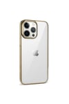 iPhone 14 Pro Uyumlu NVTH Pixel Kılıf-Gold