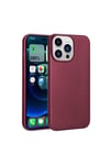 iPhone 14 Pro Uyumlu NVTH Premier Silikon Kılıf-Mürdüm