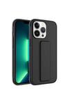 iPhone 14 Pro Uyumlu NVTH Qstand Kılıf-Siyah