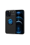 iPhone 14 Pro Uyumlu NVTH Ravel Silikon Kılıf-Siyah-Mavi