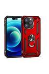 iPhone 14 Pro Uyumlu NVTH Vega Kılıf-Kırmızı