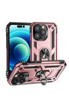 iPhone 14 Pro Uyumlu NVTH Vega Kılıf-Rose Gold