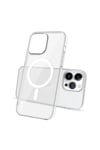 iPhone 14 Pro Uyumlu NVTH Wireless Şarj Özellikli Şeffaf Tek Kamera Çerçeveli Porto Kılıf-Renk