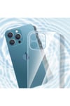 iPhone 14 Pro Uyumlu Şeffaf Sert PC NVTH Vayt Kılıf-Renksiz