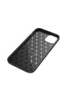 iPhone 14 Uyumlu NVTH Negro Silikon Kılıf-Siyah