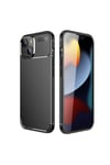 iPhone 14 Uyumlu NVTH Negro Silikon Kılıf-Siyah