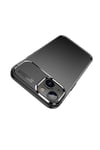 iPhone 14 Uyumlu NVTH Negro Silikon Kılıf-Siyah