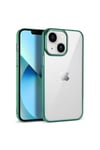 iPhone 14 Uyumlu NVTH Pixel Kılıf-Koyu Yeşil