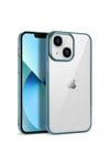 iPhone 14 Uyumlu NVTH Pixel Kılıf-Mavi