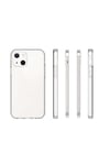 iPhone 14 Uyumlu NVTH Süper Silikon Kılıf-Renksiz